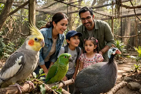 Estas son las 8 especies que puedes conocer en el Aviario del Zoológico de Durango en sus 40 ejemplares